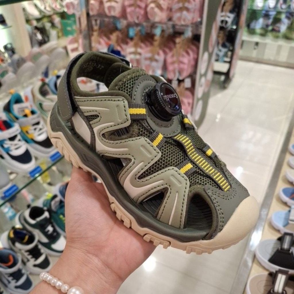 SEPATU SANDAL ANAK-ANAK COWOK BRAND CROCODILE 31 SD 37