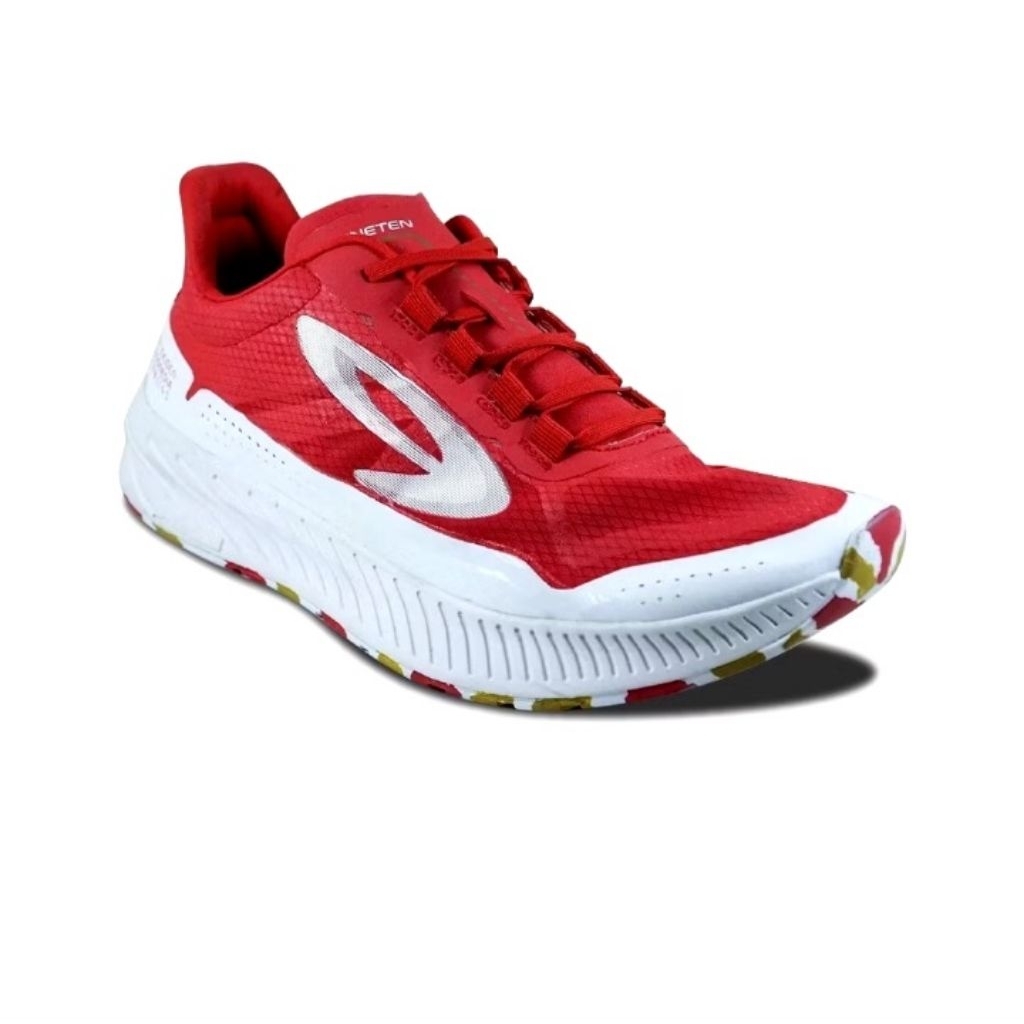OBRAL Sepatu Runing Geist Ekiden merah/putih Indonesia