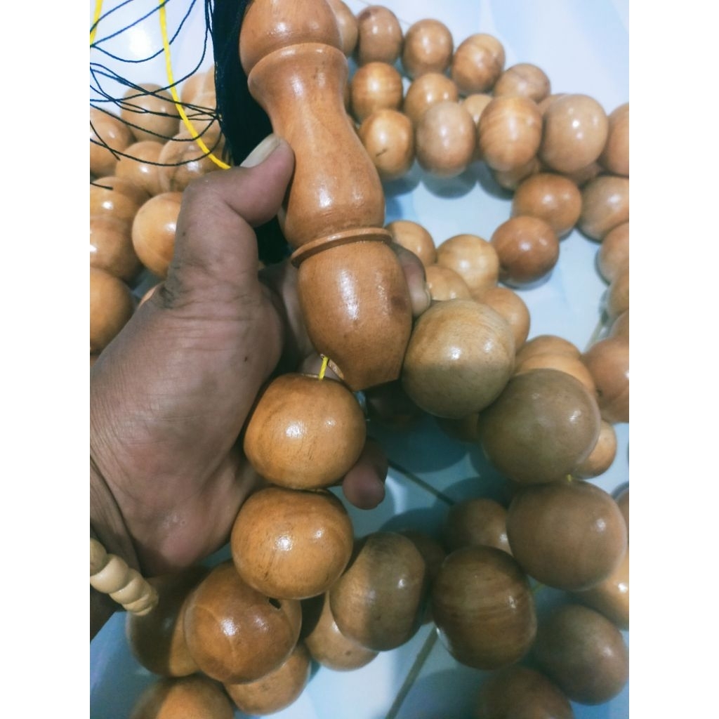 tasbih super jumbo 35-40mm tasbih hiasan dinding tasbih 99butir tasbih murah