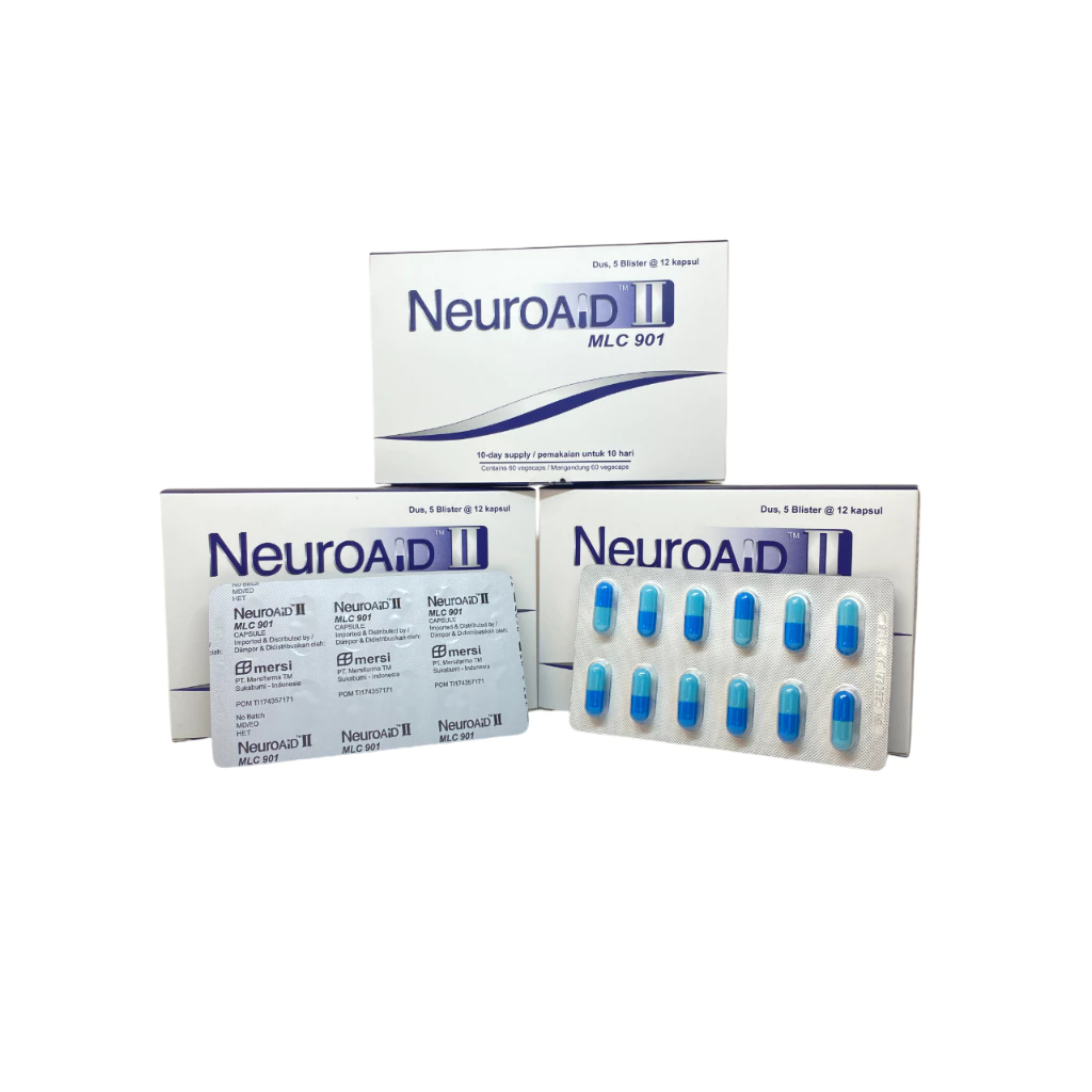 Neuroaid II Mlc 901 Original Obat Stroke Ampuh, Obat Tekanan Darah tinggi Terbaik Dan Tercepat NEURO
