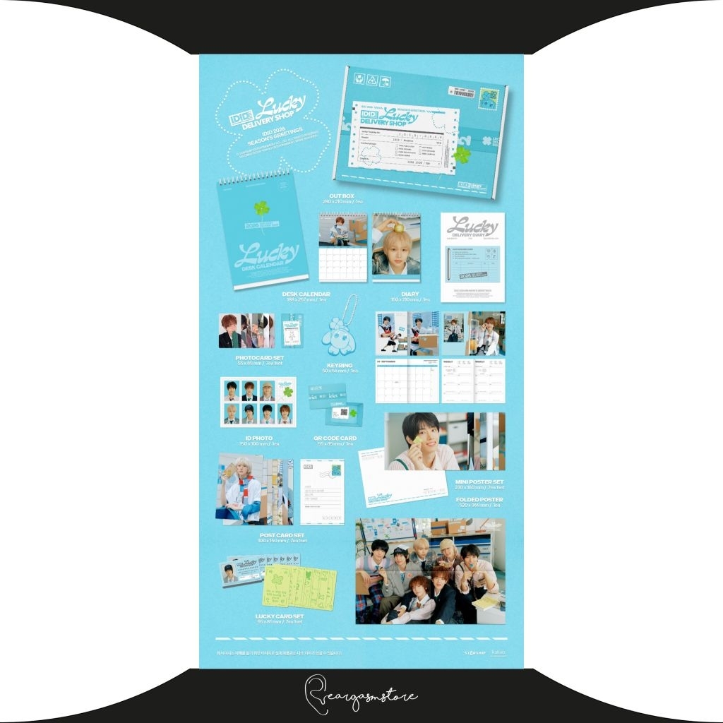 IDID - 2025 SEASON’S GREETINGS [LUCKY DELIVERY SHOP]