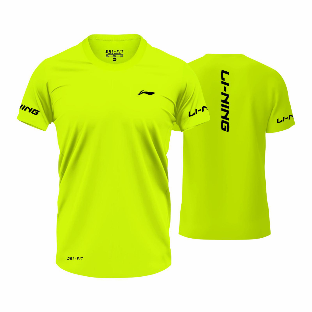 Jersey Lari Running Kaos Olahraga Jogging Baju Olahraga Lari Pria/Wanita Jersey Badminton