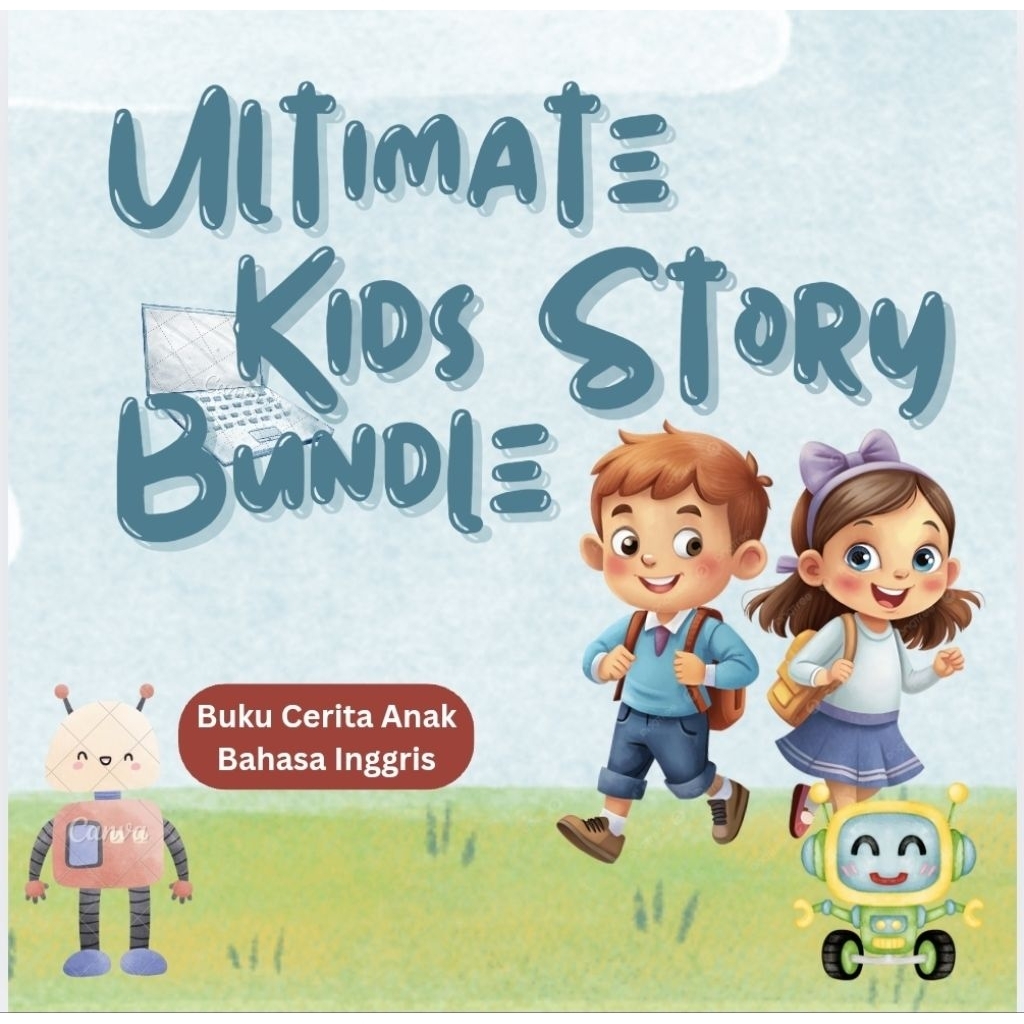 48 Buku Cerita Bahasa Inggris Anak  – Storybook Kids Canva