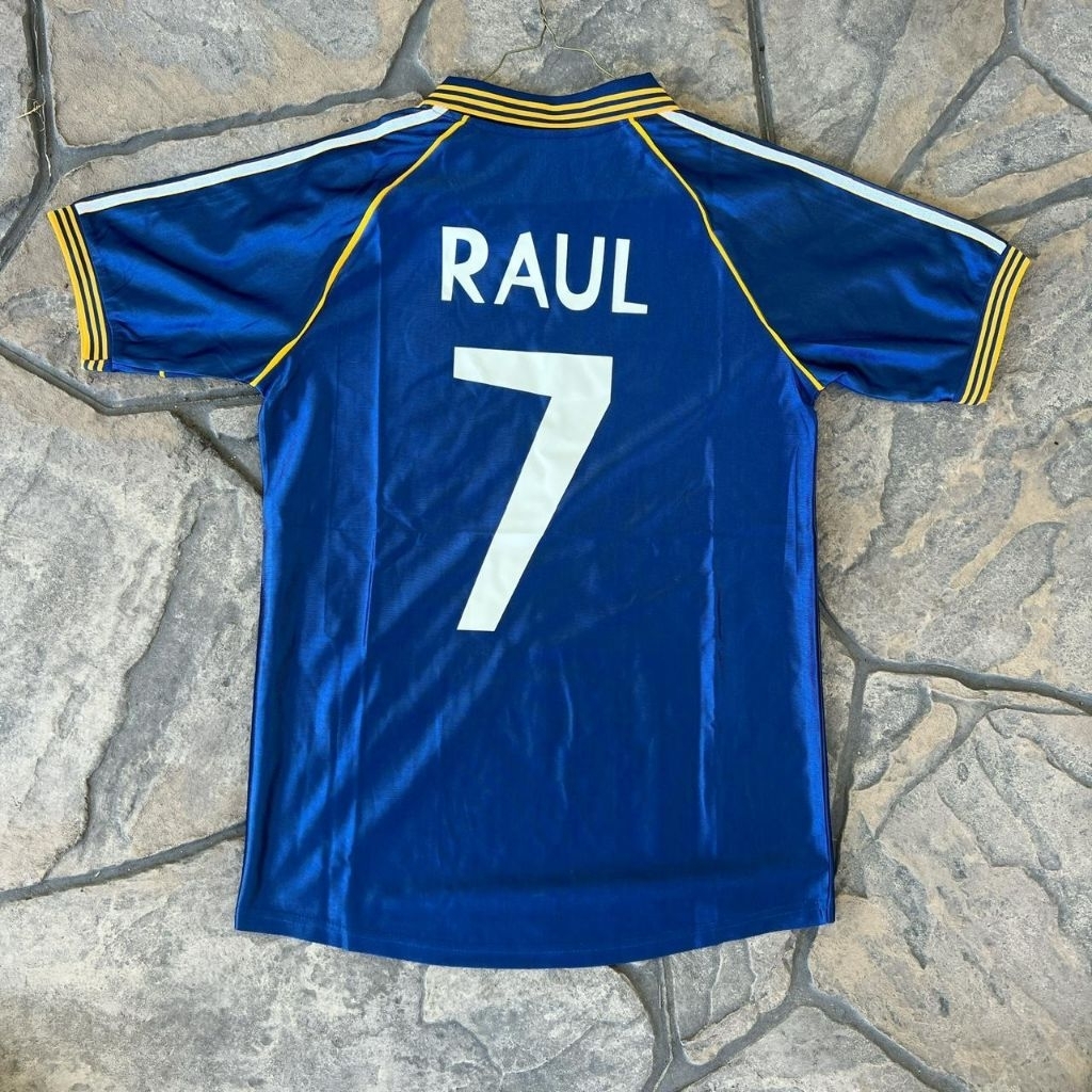 RETRO | MADRITT 3RD 1999-00 [RAUL #7] JERSEY VINTAGE KERENN