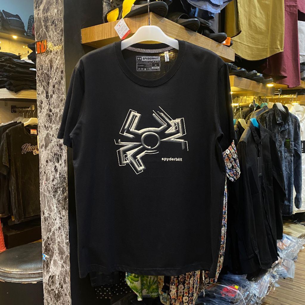 KAOS SPYDERBILT COTTON COMBED 24s/TSHIRT SURFING SUPER PREMIUM/BAJU COWOK CEWEK BRANDED/KAOS PRIA DI