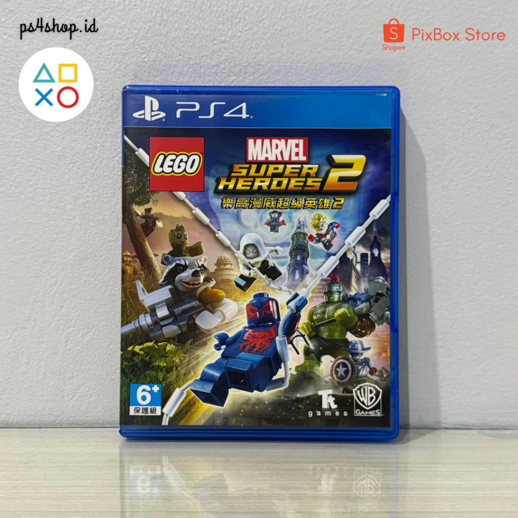 BD Kaset PS4 LEGO Marvel Super Heroes 2 Bekas Second Original | Game Superheroes 2 Seru PlayStation