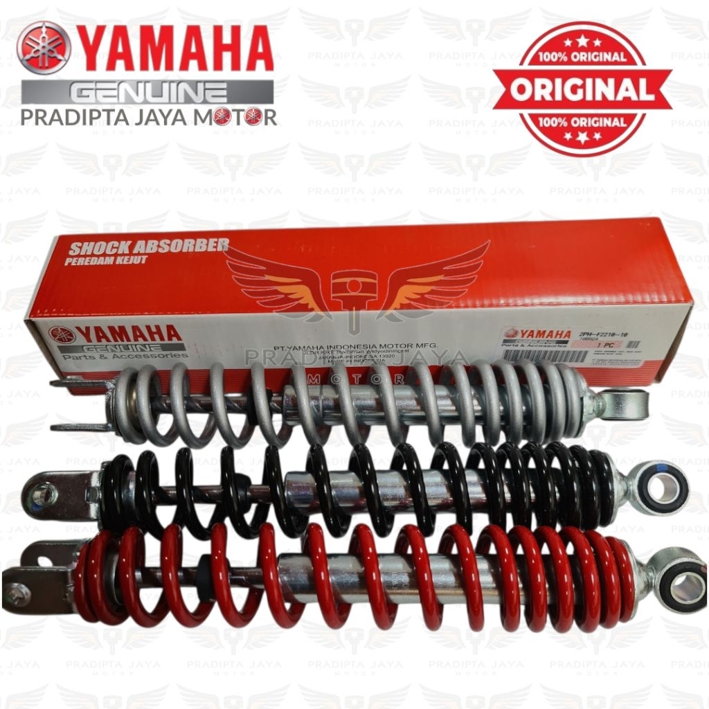Shockbreaker 2PH MIO M3 Z FINO 125 GRANDE PREMIUM ORI Original YGP - Shock Shok Belakang Peredam Kej