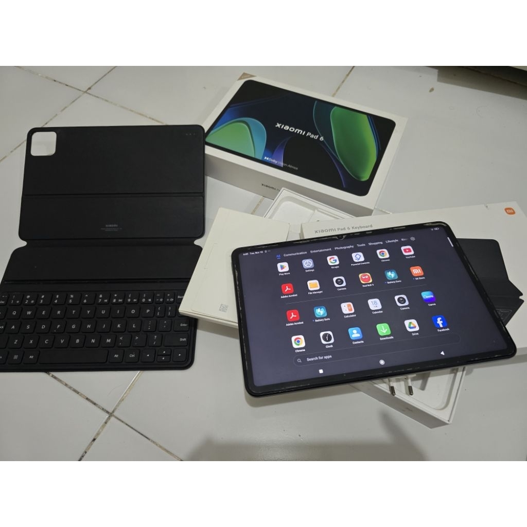 Tablet Xiaomi Pad 6, Ram 8gb(+8), 256gb, include Keyboard Ori Xiaomi