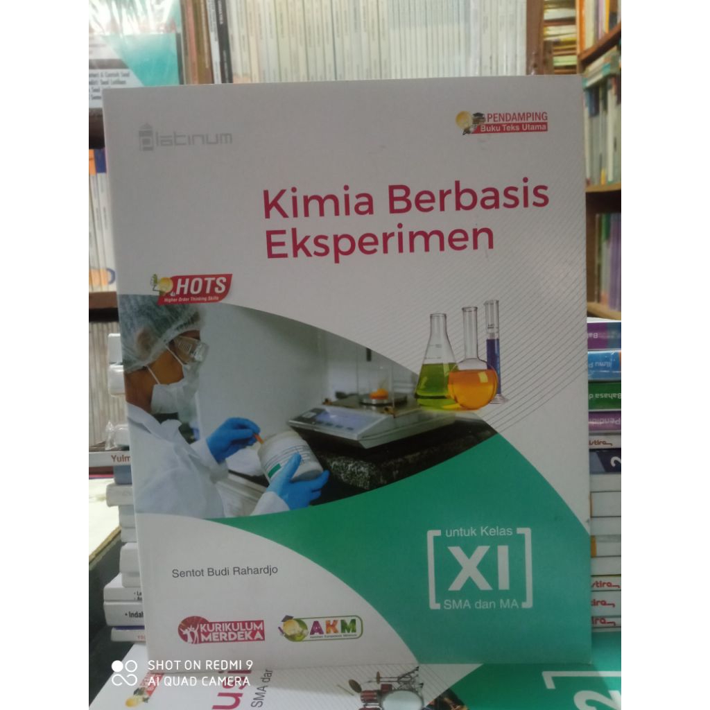 Buku kimia berbasis eksperimen untuk SMA kelas 11 kurikulum merdeka platinum