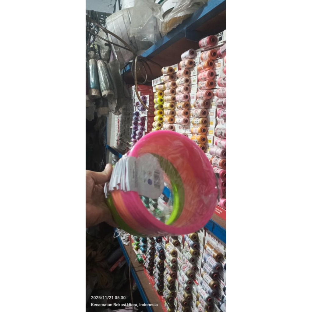 pemidang rajut Ring Rajut plastik