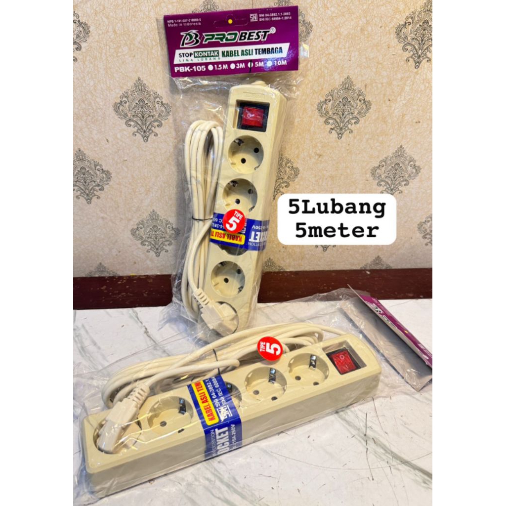 Stop kontak kabel panjang