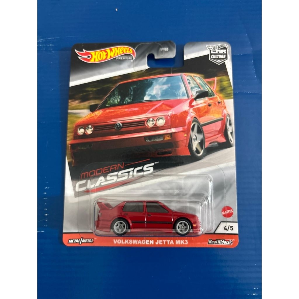 HOT WHEELS PREMIUM VOLKSWAGEN JETTA MK3 MODERN CLASSIC SERIES