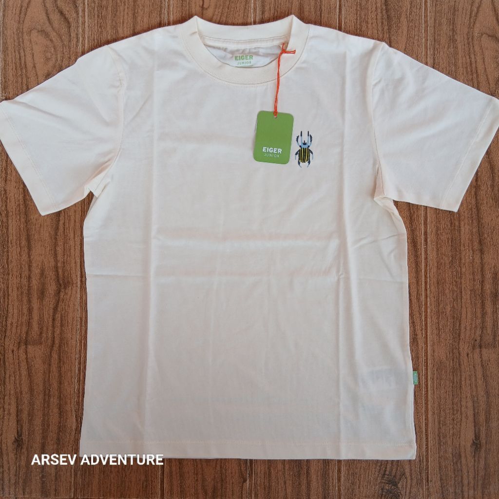 Kaos Eiger Anak JR Moorland Plain SS Tees