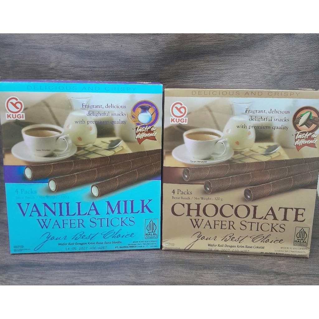 Kugi Wafer Stick All Varian 320gr