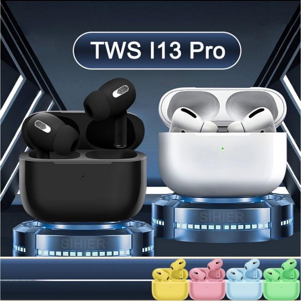 TWS i13 Pro Bluetooth Wireless Headset Earphone Earbuds Stereo Bass