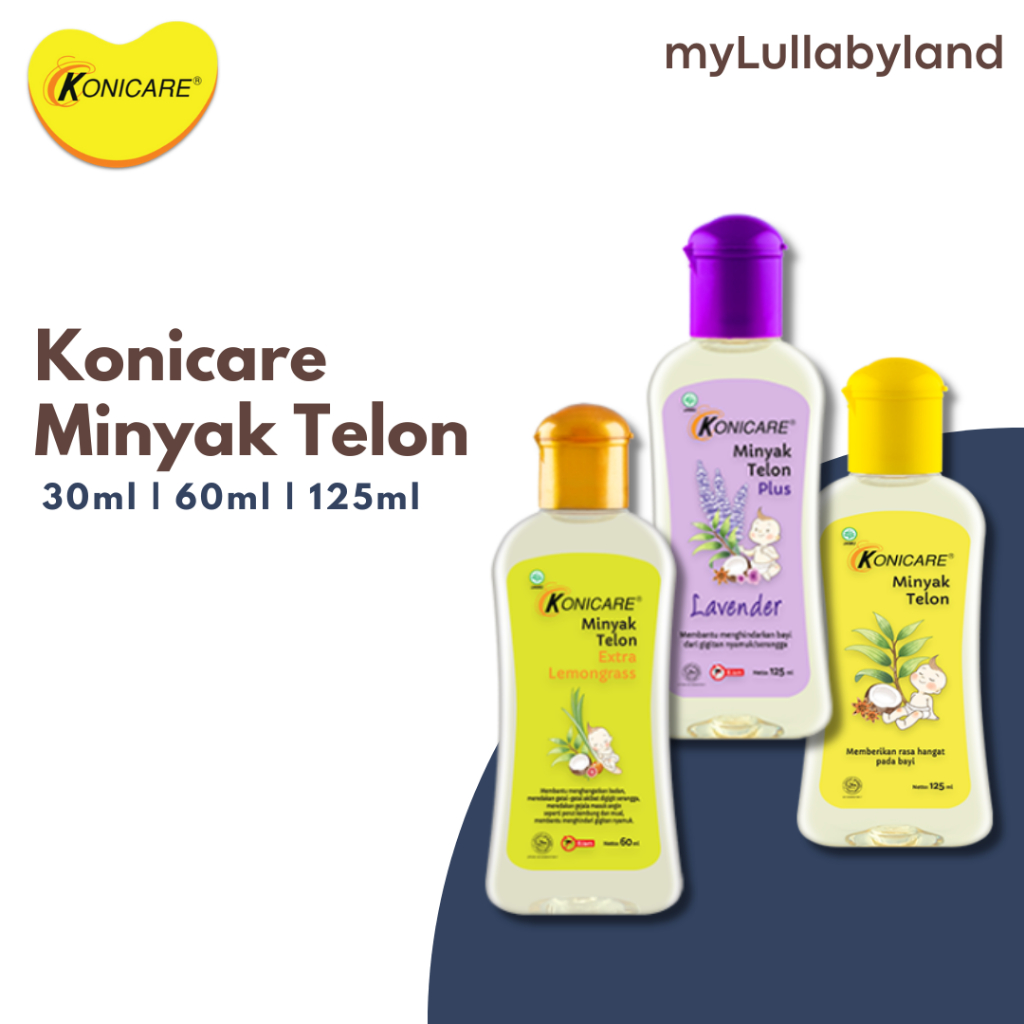 Konicare Minyak Telon Plus 30 ml 60ml 125ml | konicare minyak telon