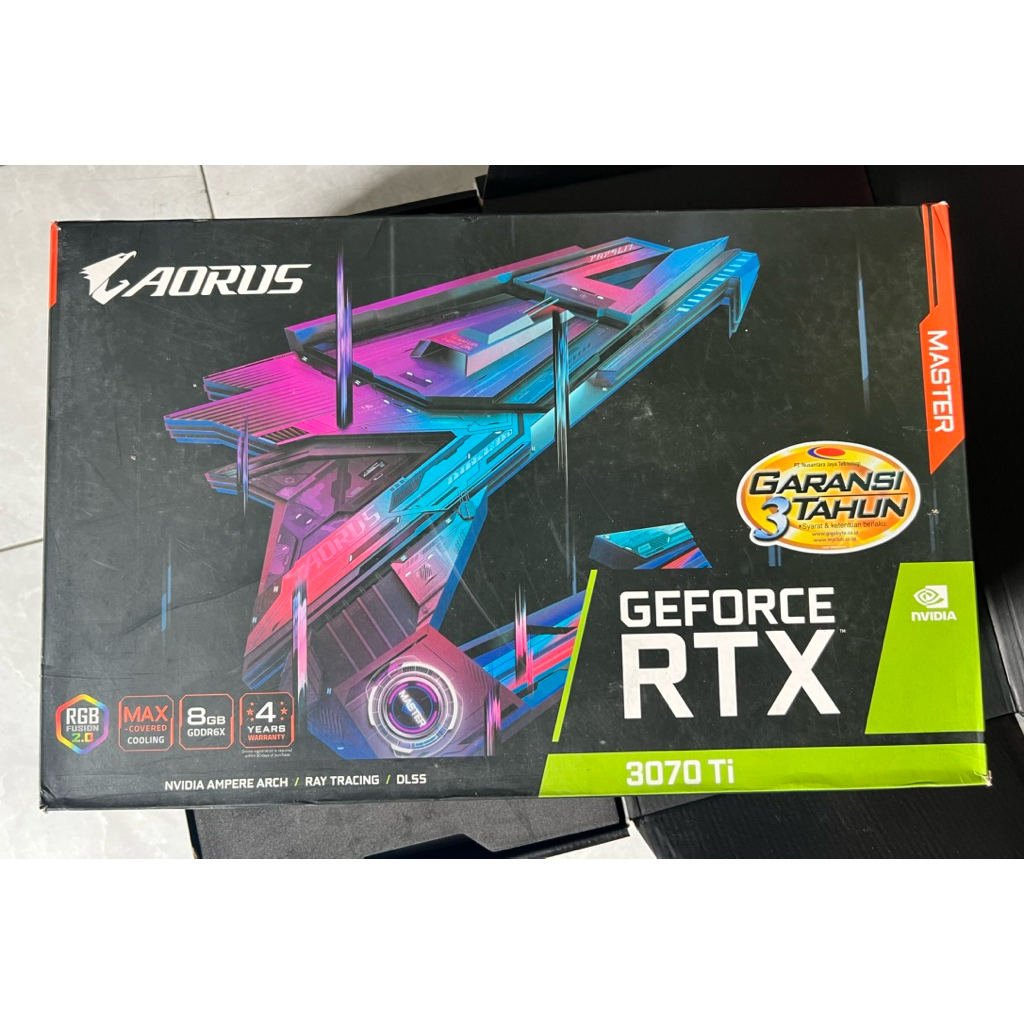 GIGABYTE AORUS RTX 3070Ti MASTER 8G