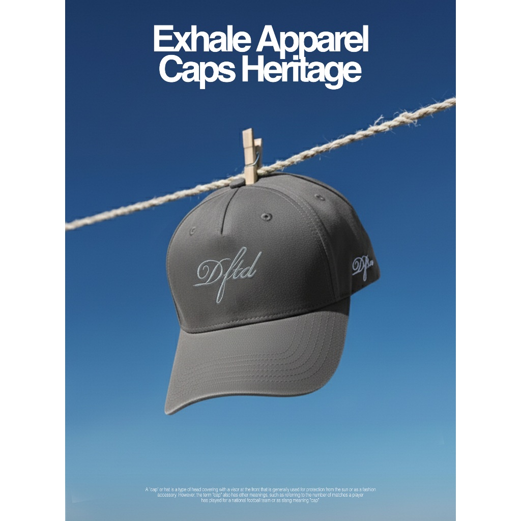 Exhale Apparel Caps Topi Heritage