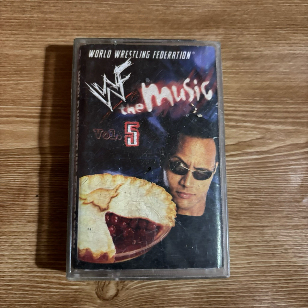 KASET PITA ORIGINAL WWF THE MUSIC VOL 5 WORLD WRESTLING FEDERATION
