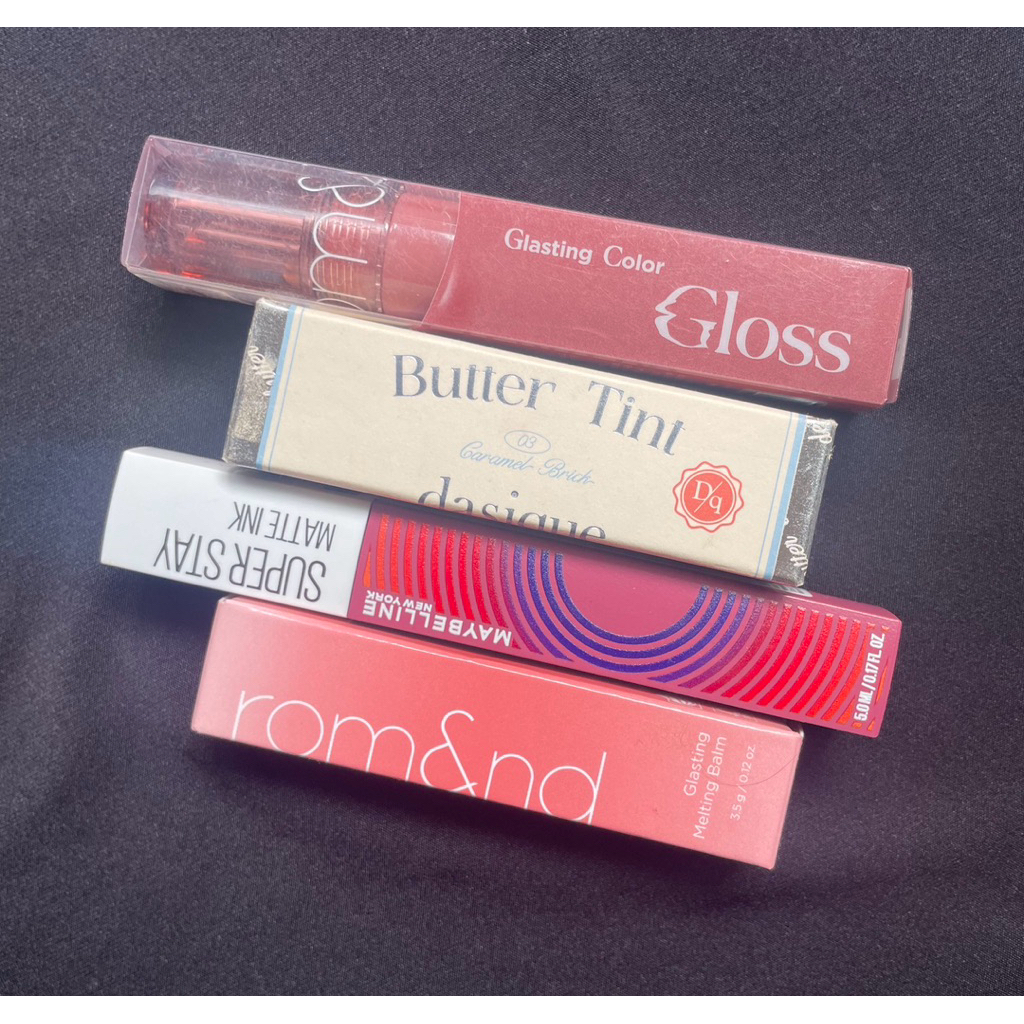 Preloved New Lip Product Maybelline Dasique Romand