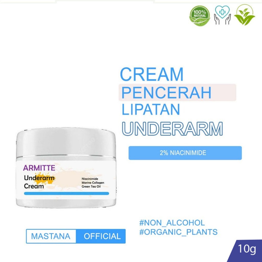 Krim Leher Pencerah Leher Cream Pemutih Leher Ampuh Memutihkan Cream Leher Underarm Cream Leher Armi