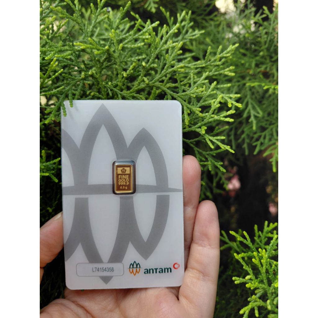 EMAS ANTAM 0,5 GRAM CERTICARD ANTAM BUMN EMAS 0,5 GRAM LOGAM MULIA 0,3 GRAM