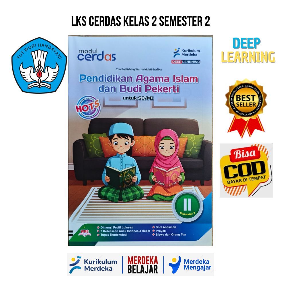 Promo Lks Cerdas Pendidikan Agama Islam Kelas 2 Smt 2 Kurmer Deep Learning Lembar Kerja Siswa
