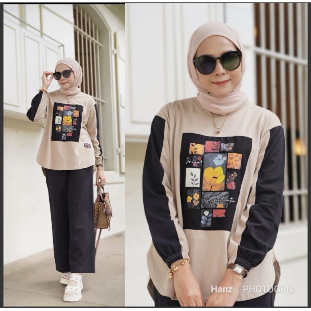 Set Celana Wanita Premium By GYL AUTHENTIC Original - OVAL Black Dream-