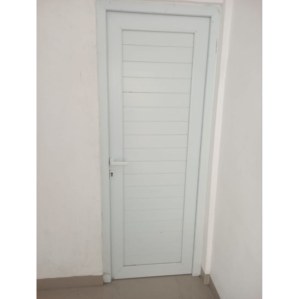 Pintu upvc + Kosen set ukuran 90x200cm