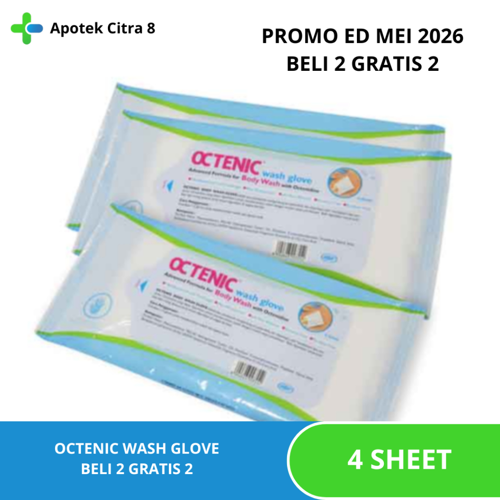 BUNDLING 4 PACK OCTENIC WASH GLOVE / WASH LAP octenic body wash glove