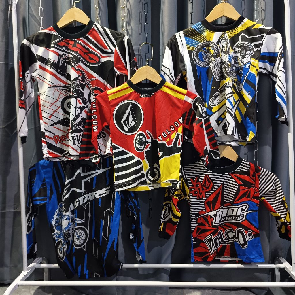 Sweater Crewneck Baju Balap Motor GP Anak Anak