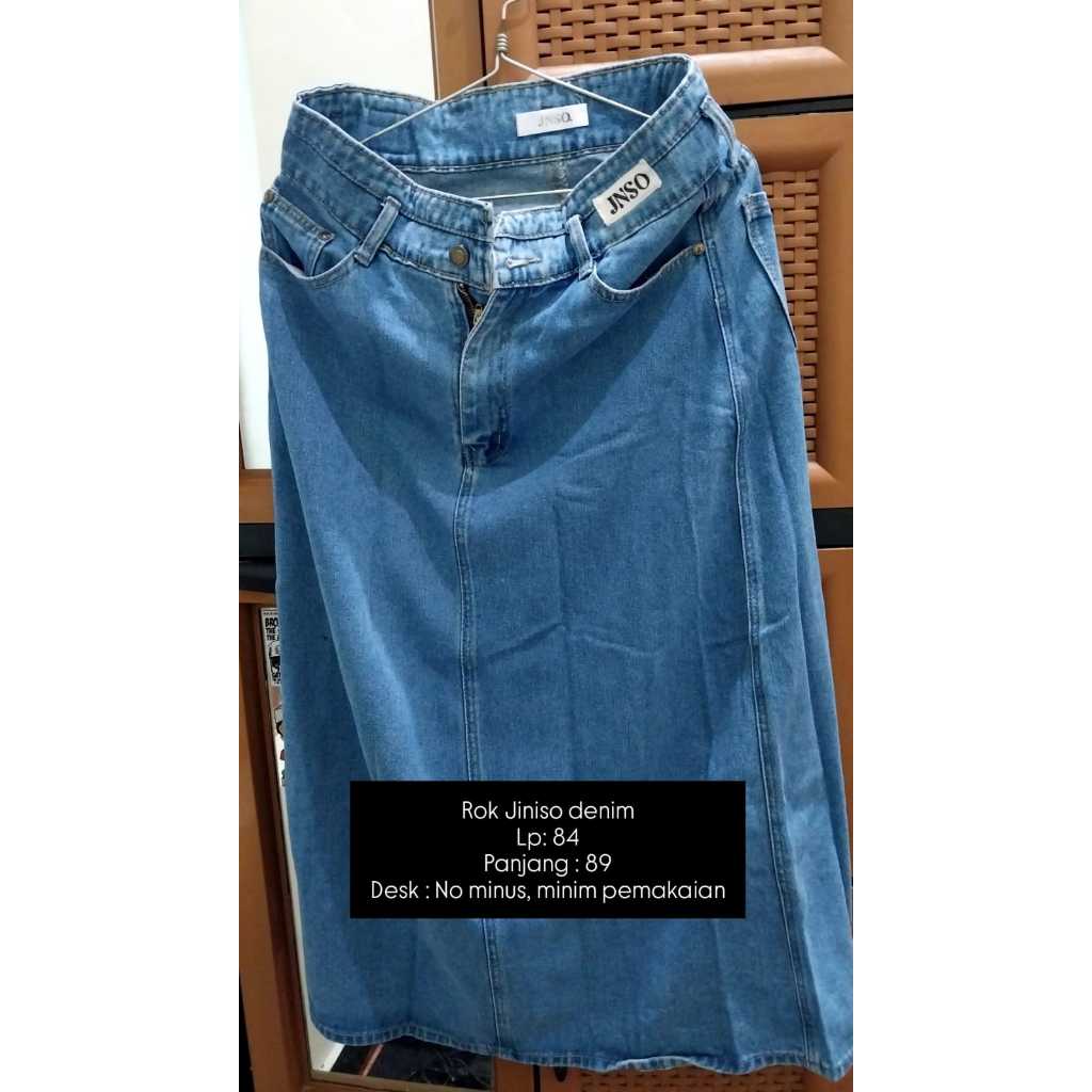 Priloved Rok Jeans JINISO