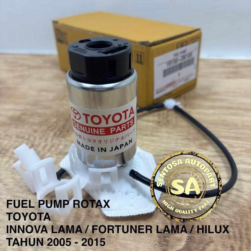 POMPA BENSIN FUEL PUMP ONLY ROTAX INNOVA LAMA FORTUNER HILUX 2005-2015 ROTAK MINYAK GRADE OEM