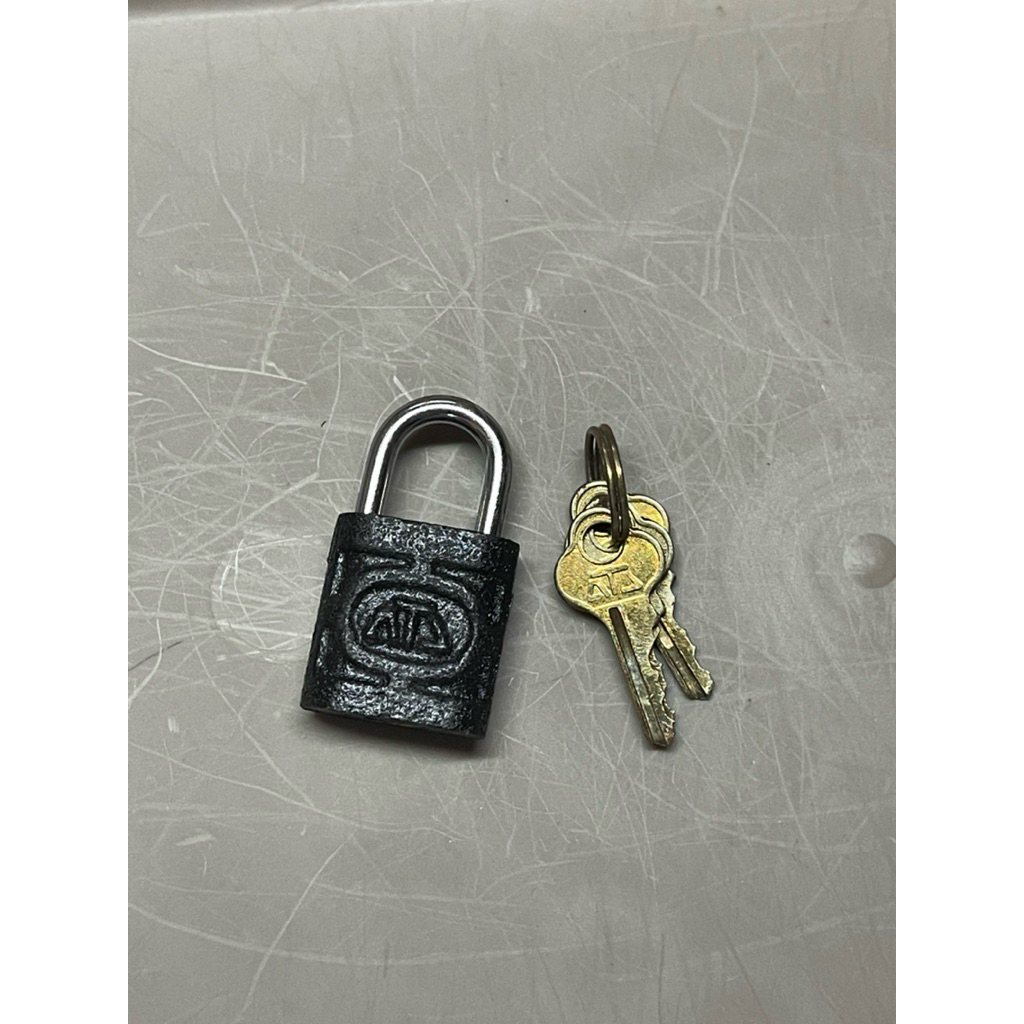 Gembok Hitam Locker Koper Kecil Mini ATS 20 mm