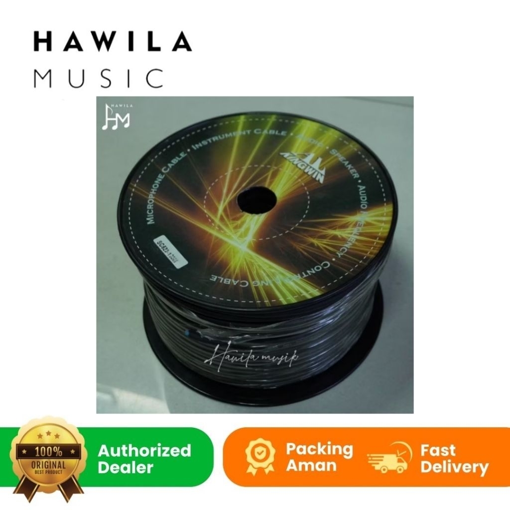 Cable Speaker Kabel Gulungan Kingwin SC523 Kabel Gulungan Kabel Audio 1 Roll
