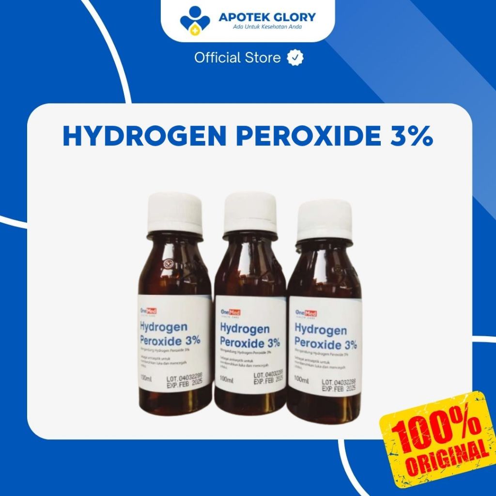 PERHYDROL HIDROGEN PEROKSIDE (H202) 100 ML