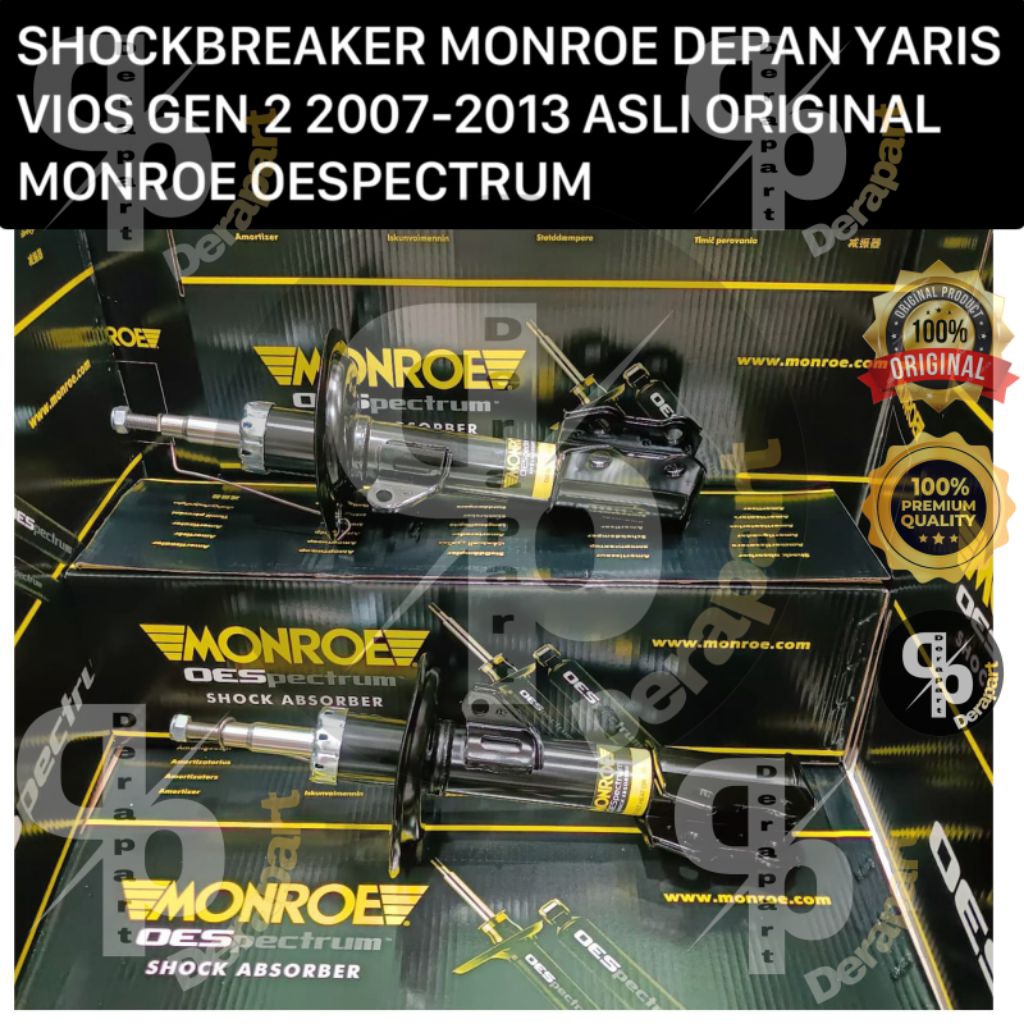 SHOCKBREAKER MONROE DEPAN YARIS VIOS GEN 2 2007-2013 ASLI ORIGINAL MONROE OESPECTRUM