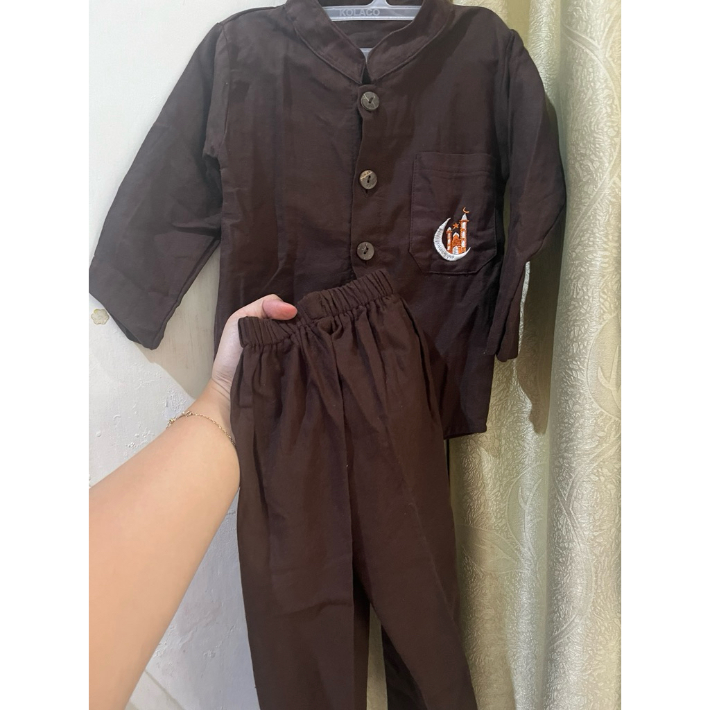 Preloved setelan koko anak