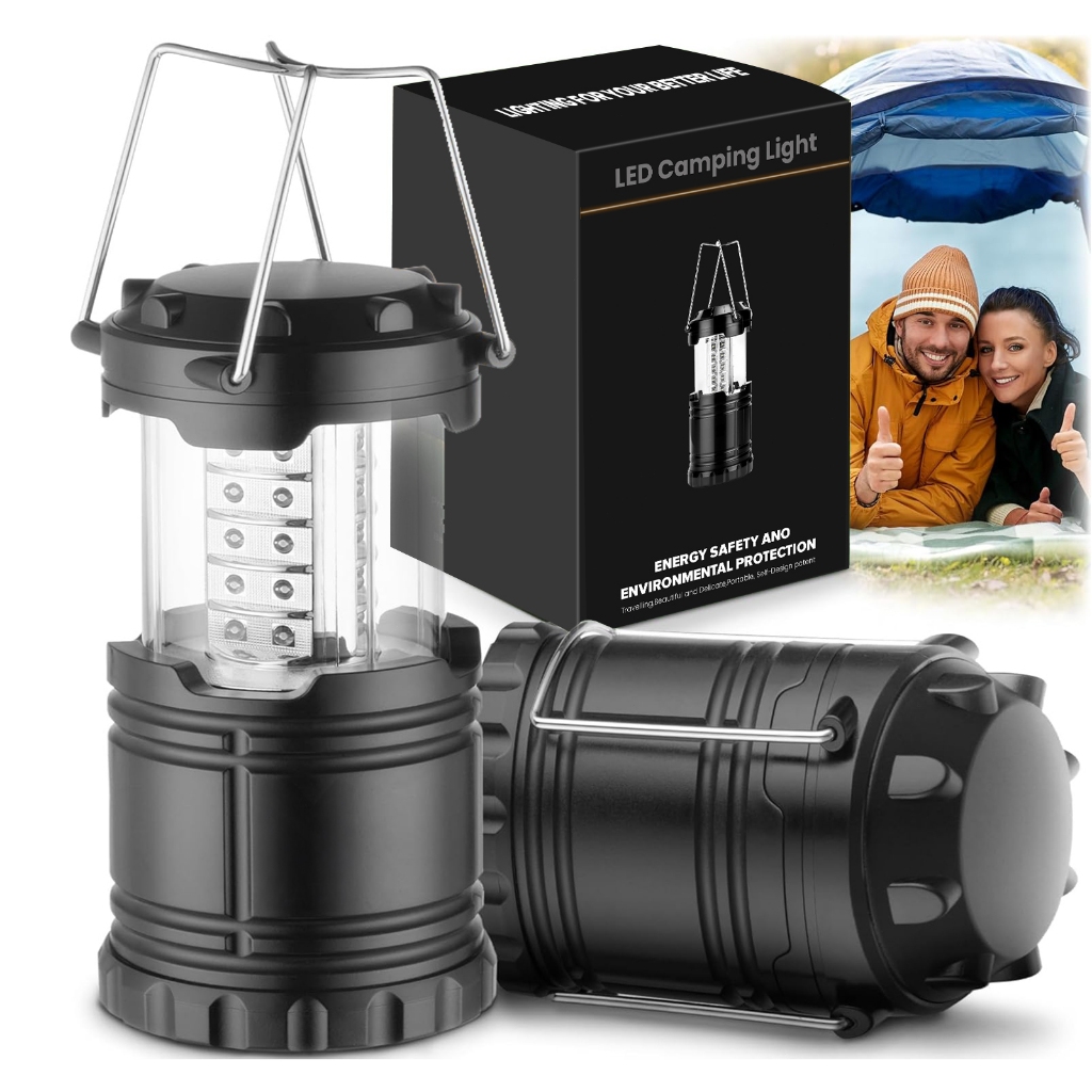 Lampu Lentera LED / Camping Lamp Emergency Waterproof / Lampu Tenda Camping Tahan Lama Outdoor