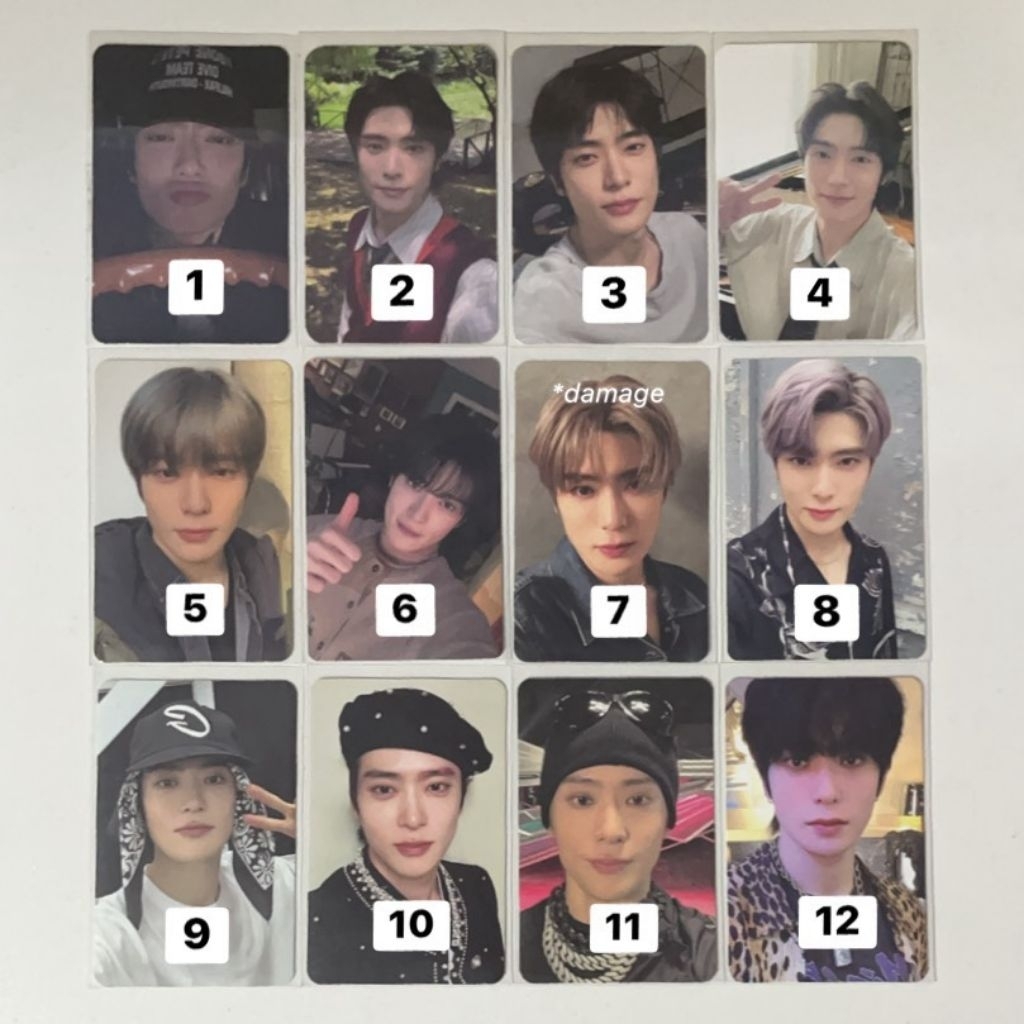PHOTOCARD OFFICIAL JAEHYUN NCT