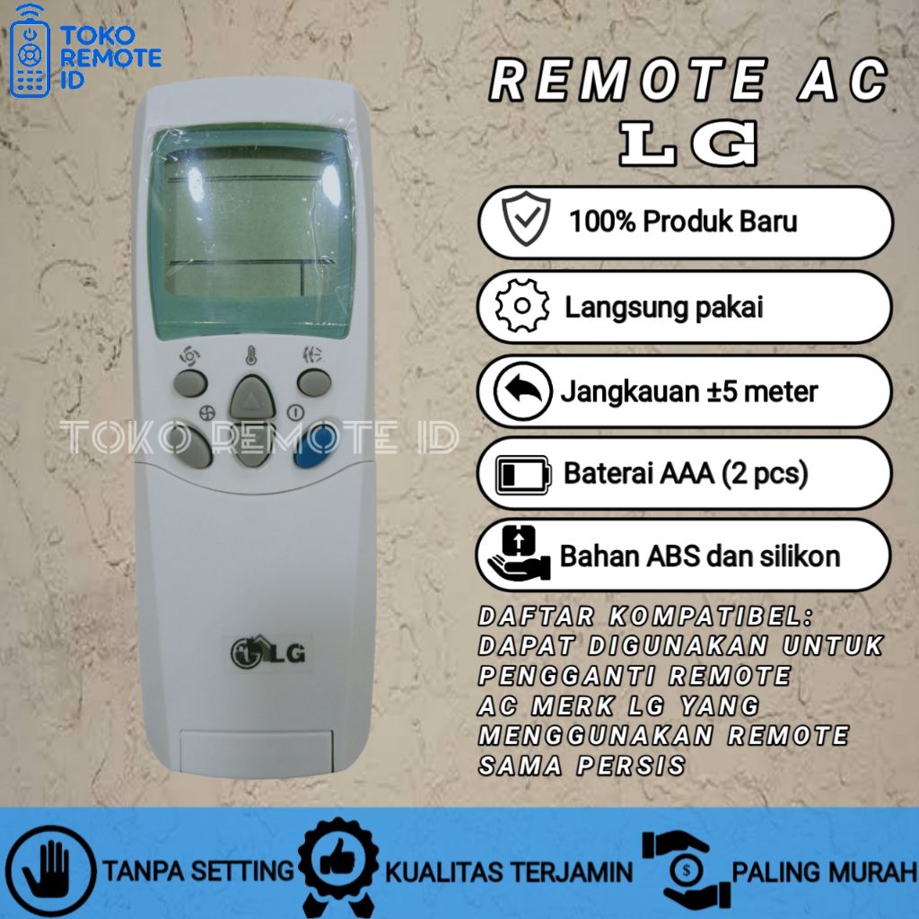REMOT REMOTE AC LG 6711A20010A FLIP LAMA