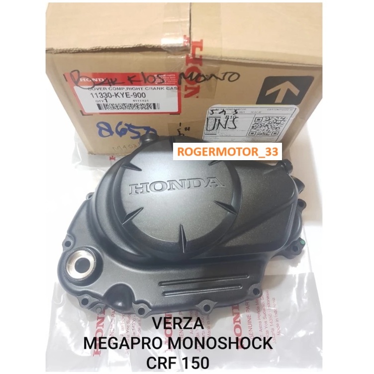 BAK BLOK KOPLING KANAN VERZA MEGAPRO MONO MONOSHOCK CRF 150 ORIGINAL 11330-KYE-900