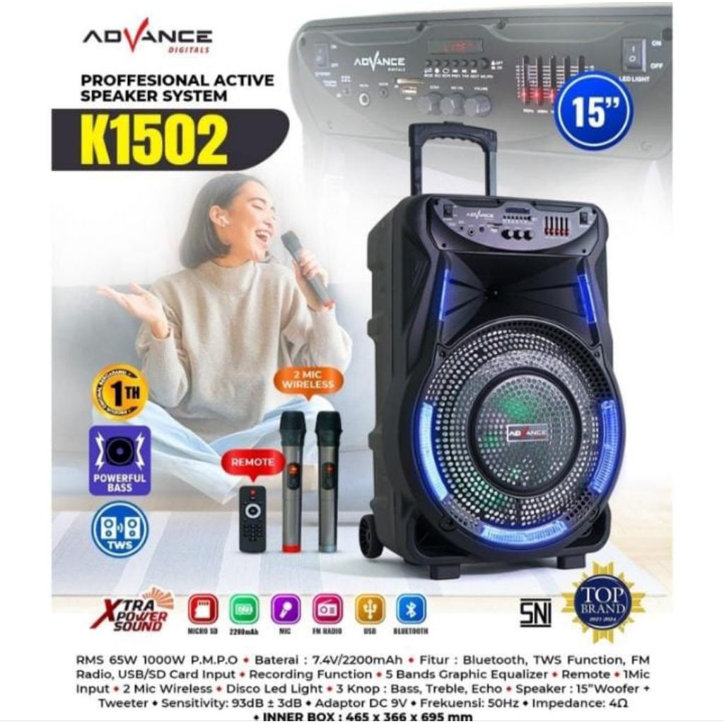 Advance Speaker K 1502 15"