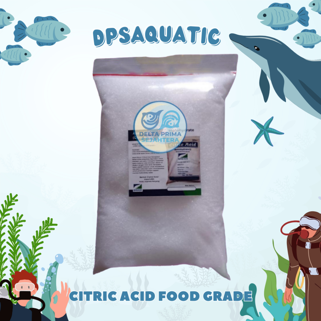 CITRIC ACID FOOD GRADE - Sitrun - Citrun - Sitrat - Sitrun Makanan - Asam Sitrat - Citric Acid Monoh