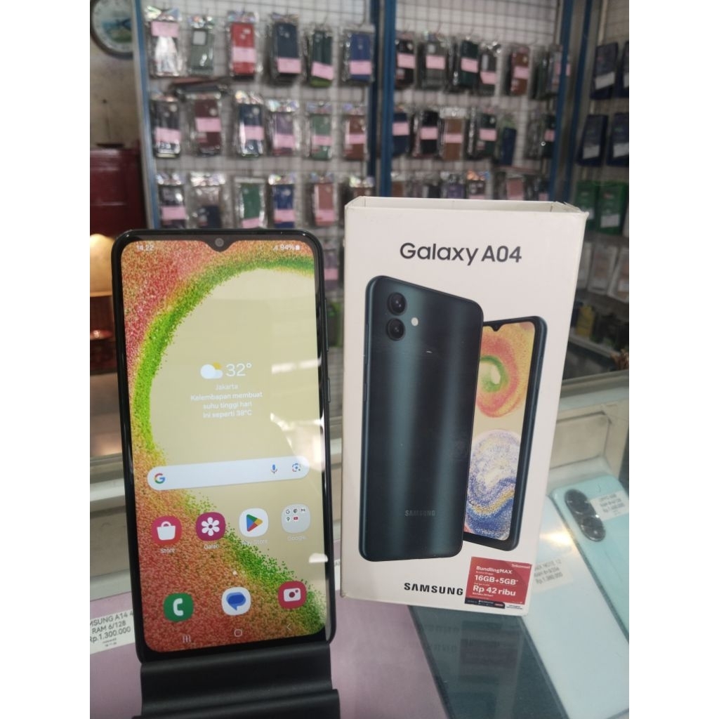 HP SECOND MURAH BERGARANSI SAMSUNG A04 RAM 4/64