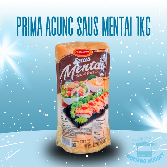 Sf - Prima Agung Saus Mentai 1Kg Rasa Krimi Pedas