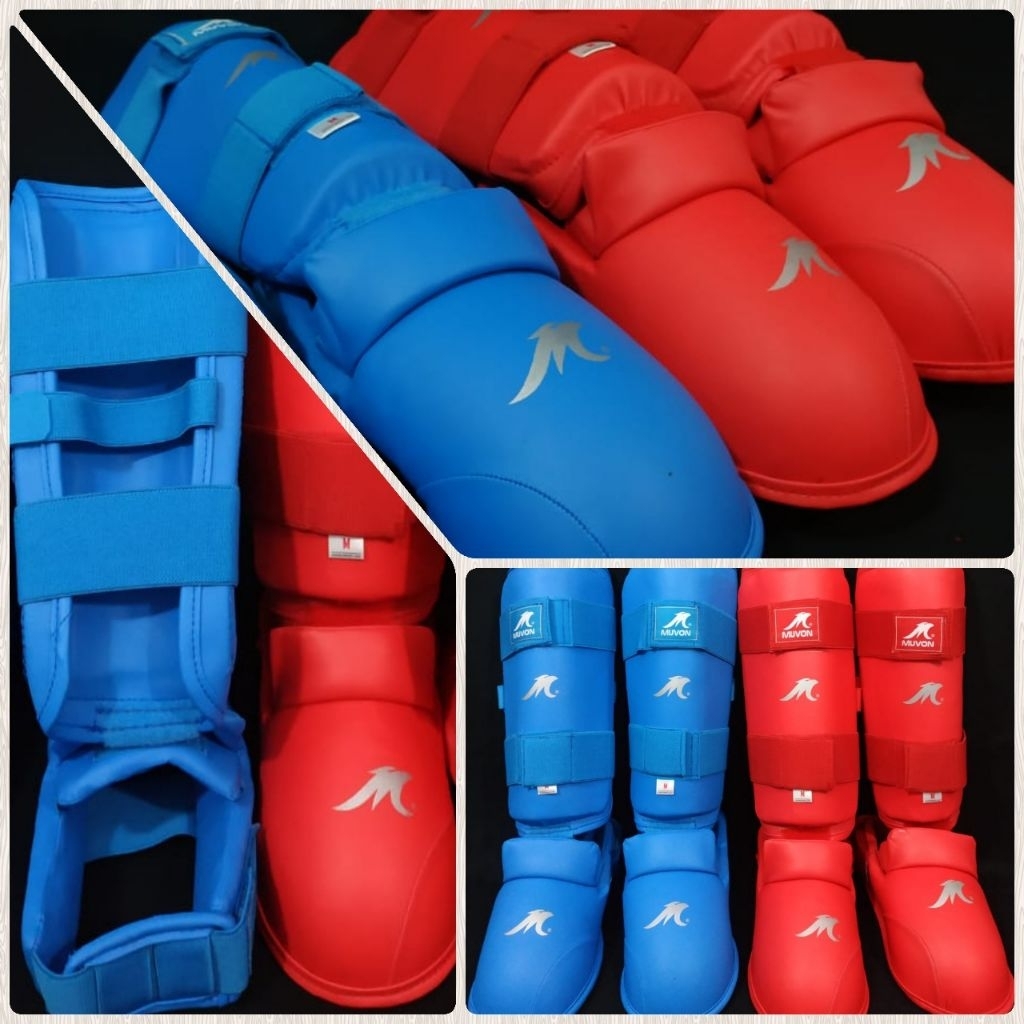 Pelindung Kaki Karate Muvon Pro Series