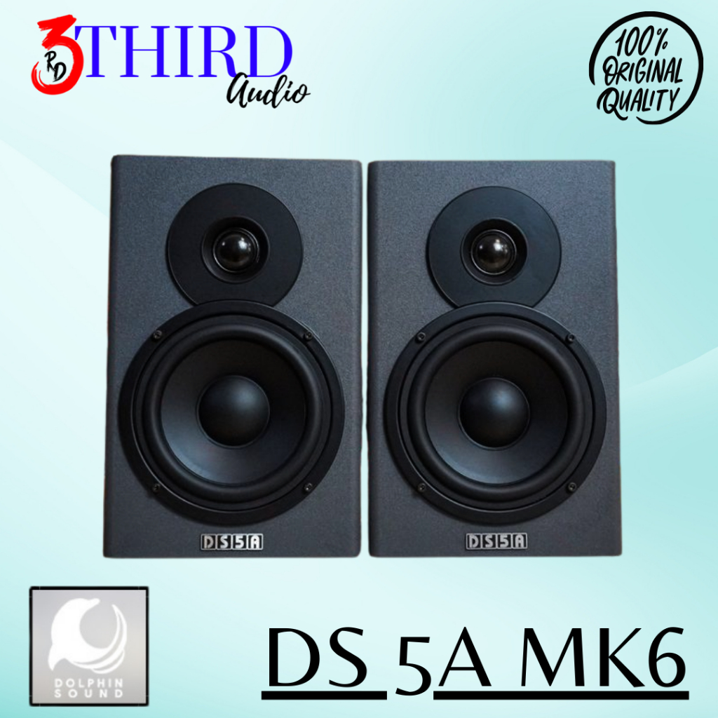 Speaker Monitor Flat Speaker Recording Dolphin Sound DS5A DS-5A MK6