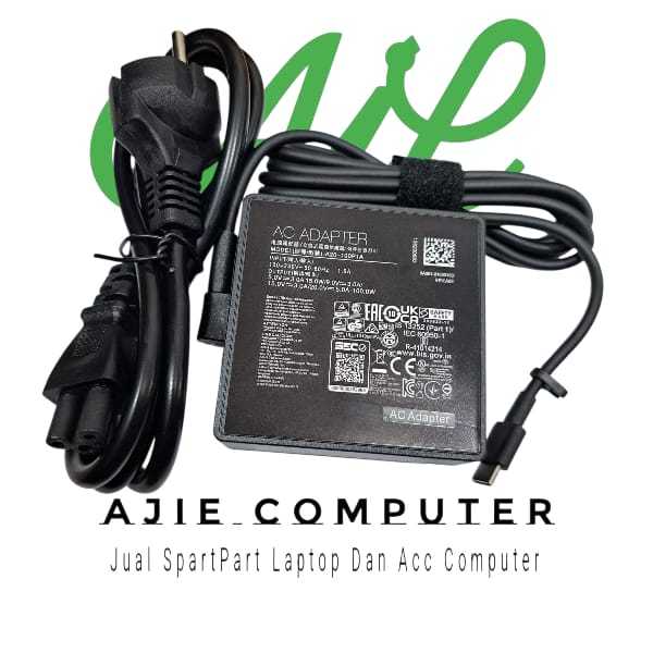 Adaptor Charger Casan Laptop Advan Workplus AMD Ryzen 7 AMD Intel i5 USB Type C