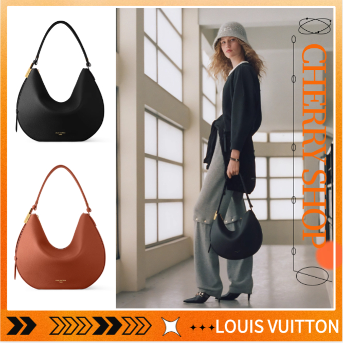 Tas Tangan Wanita Louis Vuitton LV Low Key Cookie MM Tas Bahu Sedang Tas Belanja